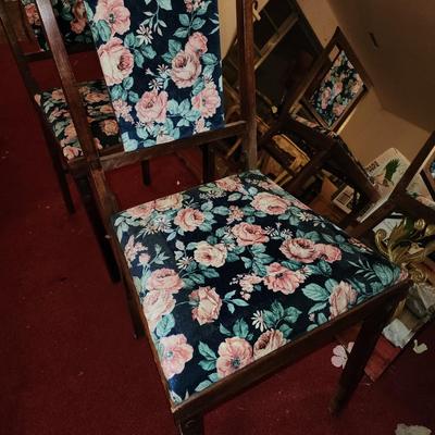 Vintage folding chairs.