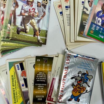 NFL Football Cards 1990, 1991, and 1992