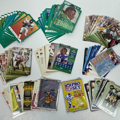NFL Football Cards 1990, 1991, and 1992