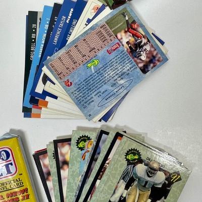 NFL Football Cards 1990, 1991, and 1992