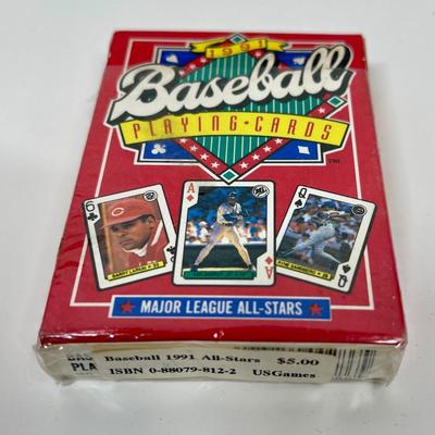 1991 Baseball All-Star Playing Card Deck
