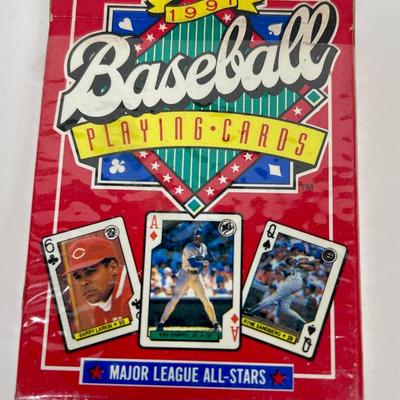 1991 Baseball All-Star Playing Card Deck