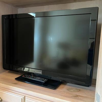 Panasonic TV with remote