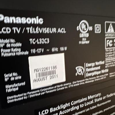 Panasonic TV with remote