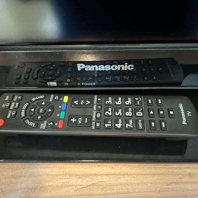 Panasonic TV with remote