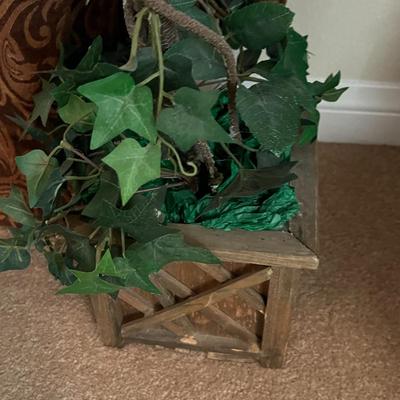 Rose Bush Flower Arrangement