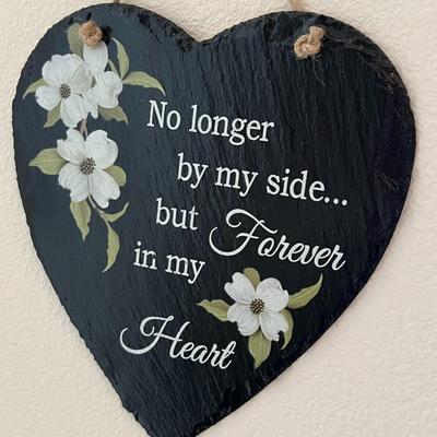 2 Pictures and Heart Plaque