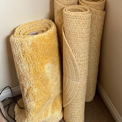 4 Yellow Rugs