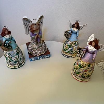 4 Jim Shore Angels