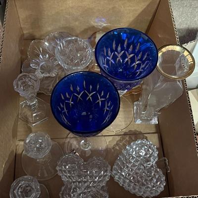 Box of Glassware