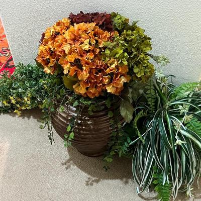 Pot of Flowers and plants