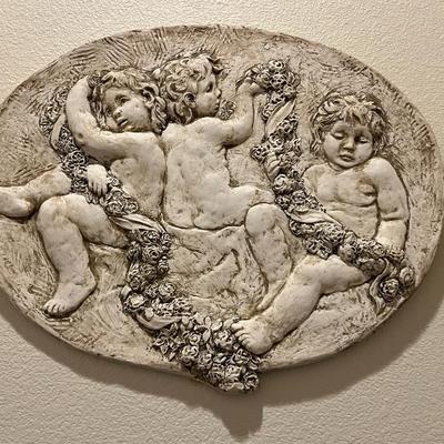 Cupid Wall Plaque