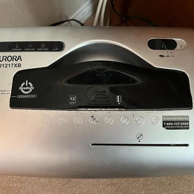 Aurora paper shredder