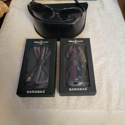 MARK JACOBS SUNGLASSES AND BARABAS BOW TIES