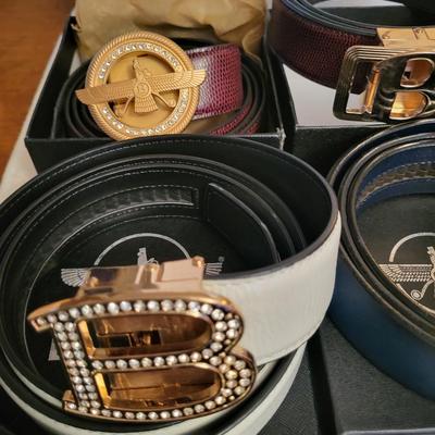 4 NEW BARABAS ADJUSTABLE BELTS