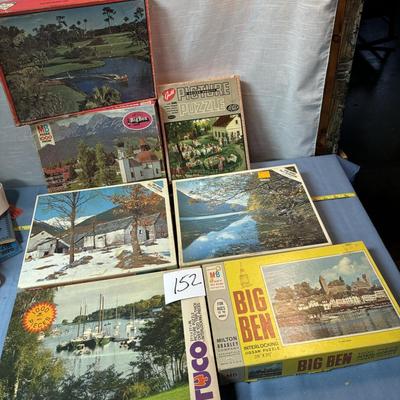 Vintage Puzzle Lot