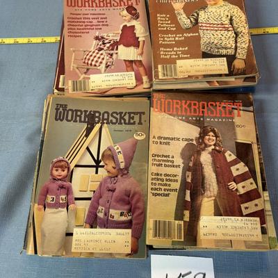 Vintage Workbasket Sewing Books