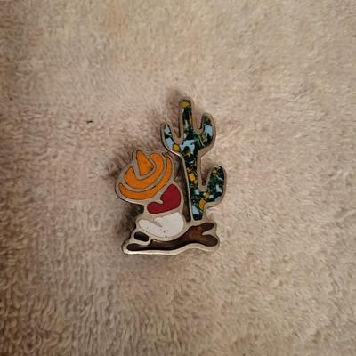 1 STERLING PENDANT AND 1 STERLING BROOCH/PIN