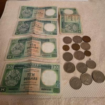 FOREIGN BILLS AND COINS