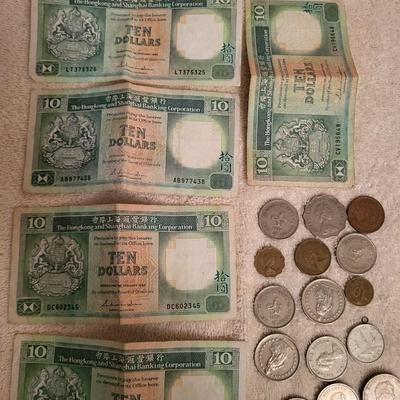 FOREIGN BILLS AND COINS