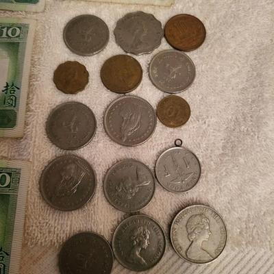 FOREIGN BILLS AND COINS