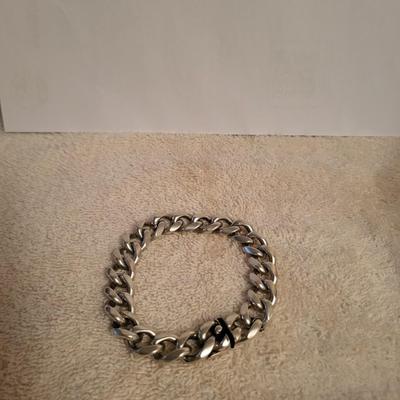 STERLING SILVER BRACELET SIGNED ELCO