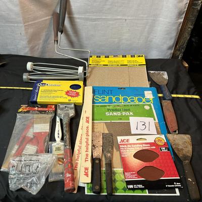 Sanding and Painting Lot