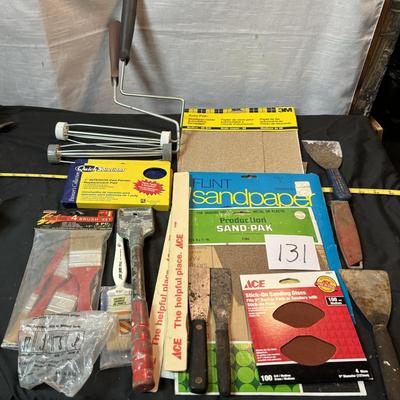 Sanding and Painting Lot