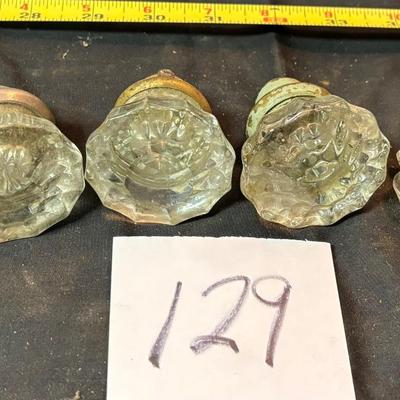 Antique Glass Door Knobs