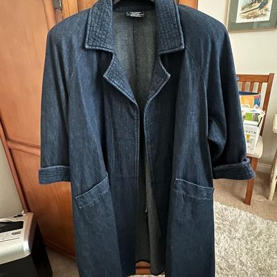 Denim style jacket