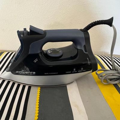 Ironing board and Rowenta Professional iron