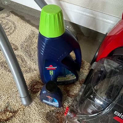 Bissell Quicksteamer and solution