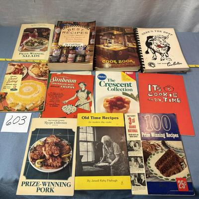 Vintage Cookbooks