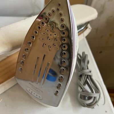 Rowenta iron and sleeve ironing board