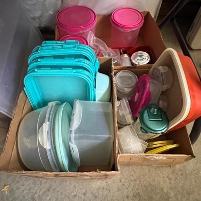3 boxes kitchen misc