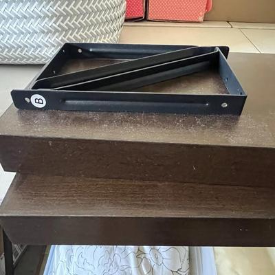 2 wall shelves
