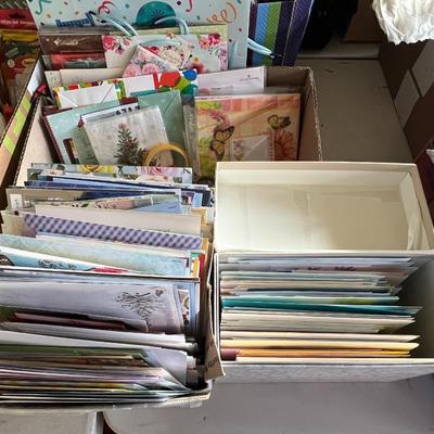 3 boxes of cards
