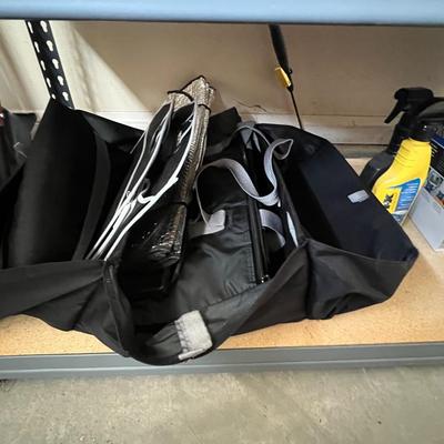 Kobalt power inflator, trunk organizer