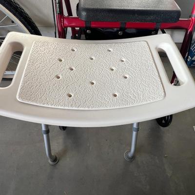 Walker and shower chair