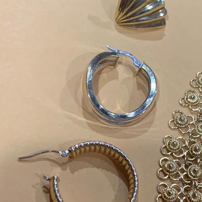 14k Jewelry Lot (Some damage / missing pieces).
