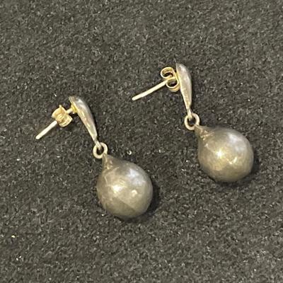Sterling Silver Tear Drop Earrings