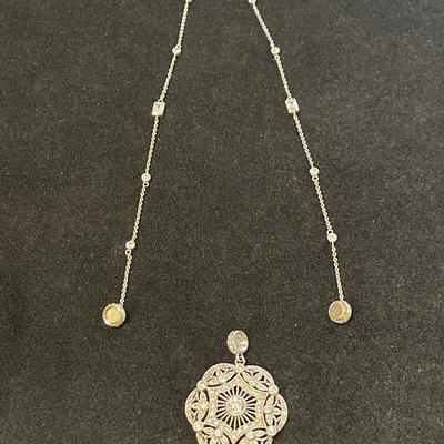 Sterling Silver Magnetic Clasp Necklace