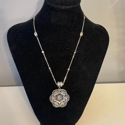 Sterling Silver Magnetic Clasp Necklace