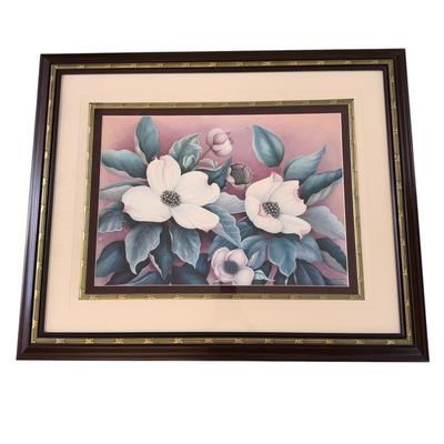 Limited Edition Dogwood Print Signed by Teresa Pennington (LR-DZ)