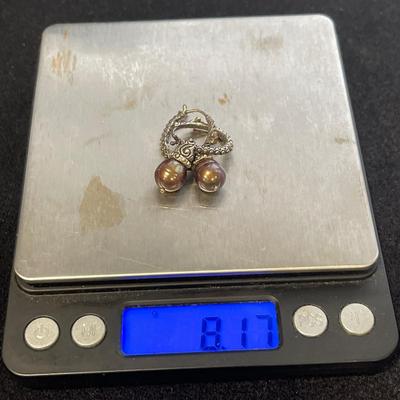18K Sterling Silver Earrings