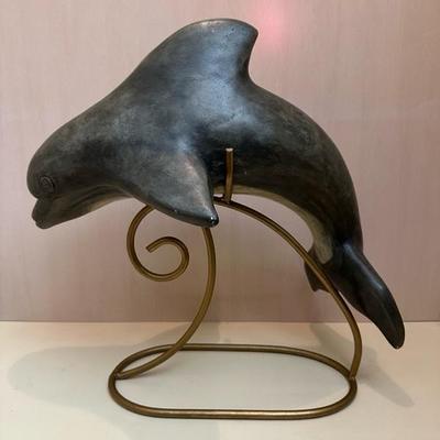 Dolphin sculpture