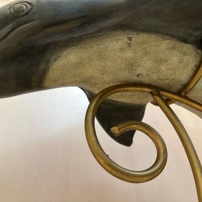 Dolphin sculpture
