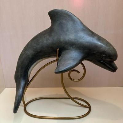 Dolphin sculpture