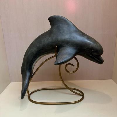 Dolphin sculpture