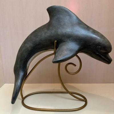 Dolphin sculpture